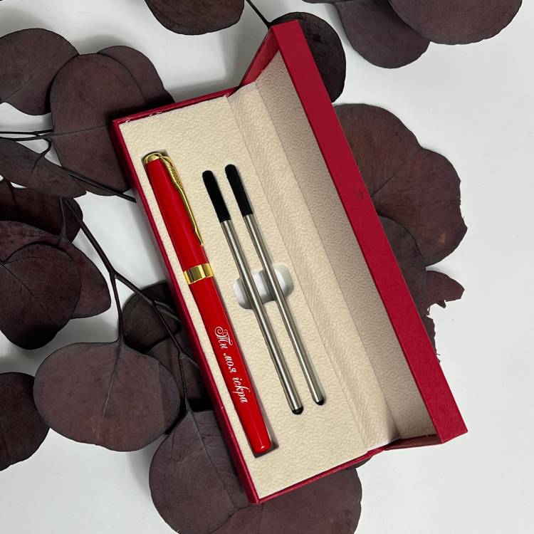 Оригінальний Милий Подарунок на Свято — Ручка з Гравіюванням “Ти моя іскра”