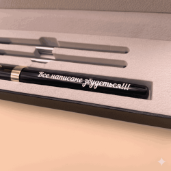 Оригінальний подарунок — ручка з гравіюванням 