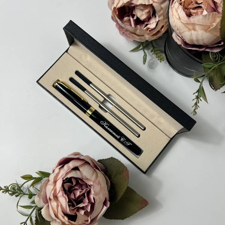 Подарок со смыслом — ручка с гравировкой (имя/инициалы/дата)