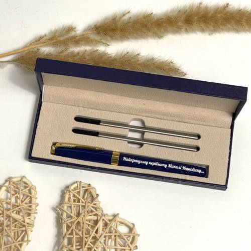 Оригінальний Подарунок Вчителю, Ручка з Індивідуальним Гравіюванням, Іменна ручка