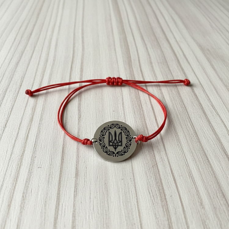 Фенечка з патріотичним гравіюванням Герб