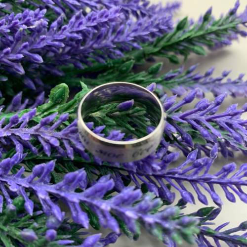 Подарок любимой - Кольцо с Персонализированным Гравированием m39.com.ua Подарок любимой - Кольцо с Персонализированным Гравированием