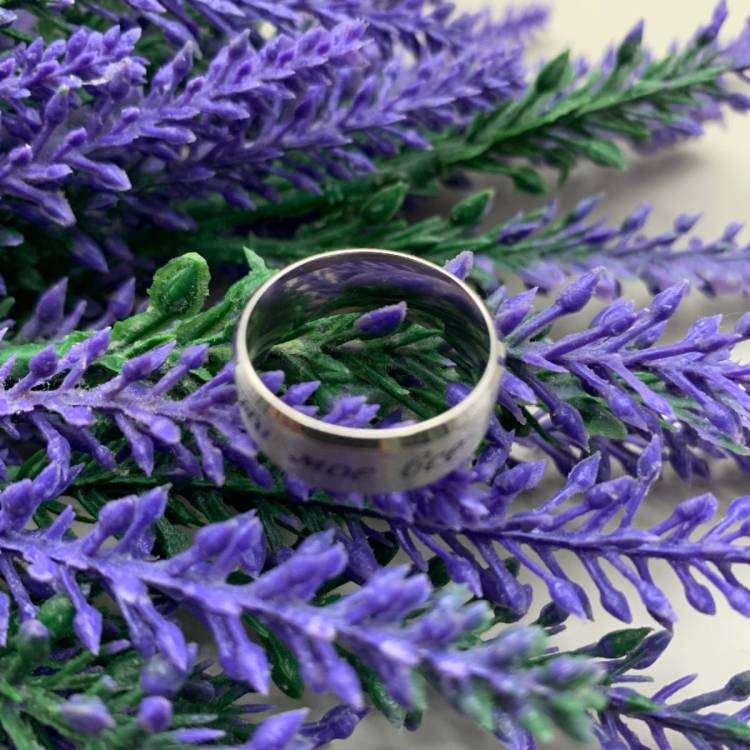 Подарок любимой - Кольцо с Персонализированным Гравированием m39.com.ua Подарок любимой - Кольцо с Персонализированным Гравированием