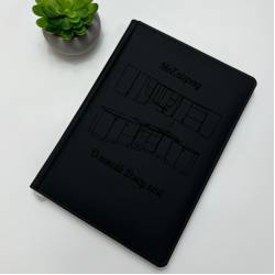 Подарунок для меблевого майстра, мебляра - блокнот з індивідуальним написом, ім