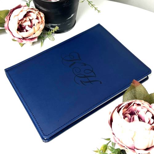 Блокнот для записів з гравіюванням з персоналізованим написом з ініціалами m39.com.ua Блокнот для записів з гравіюванням з персоналізованим написом з ініціалами