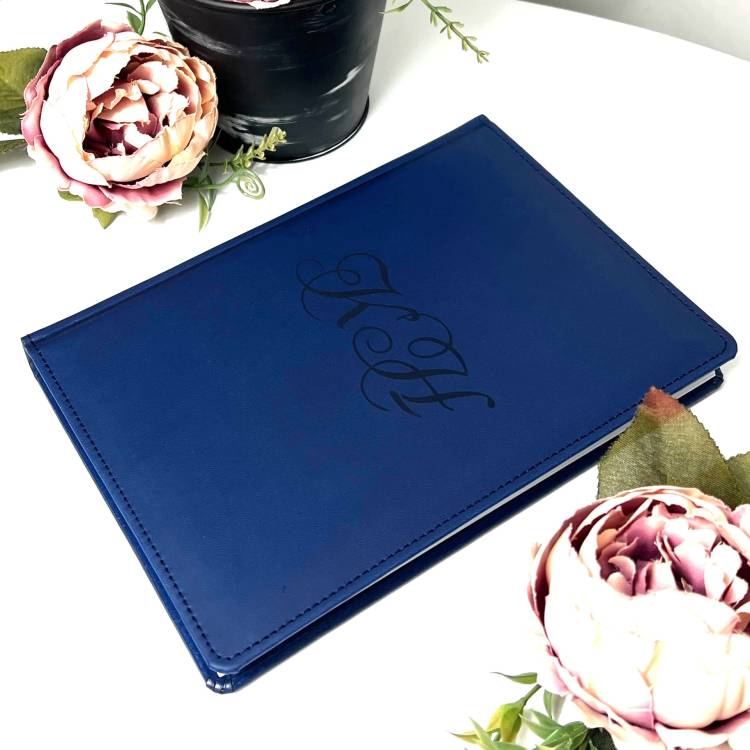 Блокнот для записів з гравіюванням з персоналізованим написом з ініціалами m39.com.ua Блокнот для записів з гравіюванням з персоналізованим написом з ініціалами