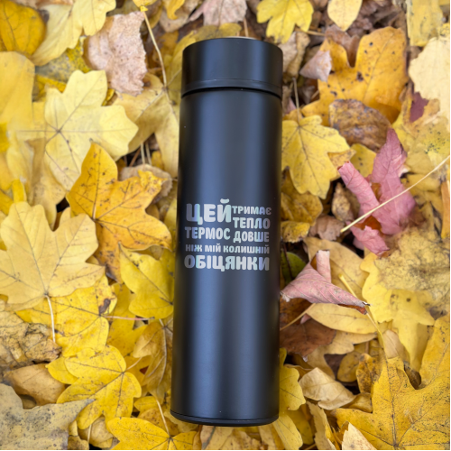 Термос для Чаю з жартівливим Гравіюванням 400 мл