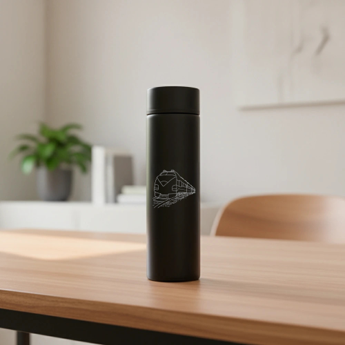 Подарунковий термос 400 мл для залізничника (індивідуальне гравіювання) m39.com.ua Подарунковий термос 400 мл для залізничника (індивідуальне гравіювання)