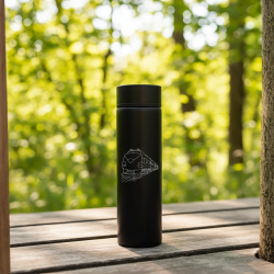 Подарочный термос 400 мл для железнодорожника (индивидуальная гравировка)