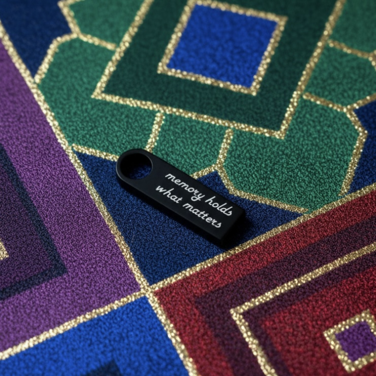  Флешка 32GB з Мотиваційним Лазерним Гравіюванням "memory holds what matters"