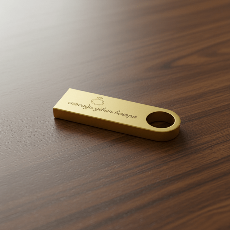 Металева флешка для фото та спогадів дівич-вечора m39.com.ua Металева флешка для фото та спогадів дівич-вечора