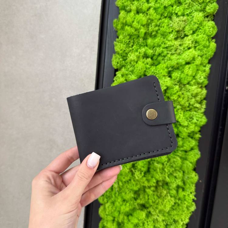 Персоналізований шкіряний гаманець з гравіюванням