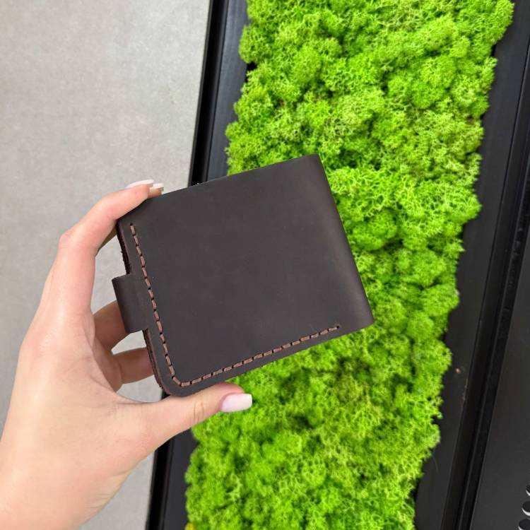 Гаманець із натуральної шкіри з індивідуальним гравіюванням m39.com.ua Гаманець із натуральної шкіри з індивідуальним гравіюванням