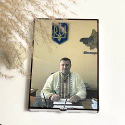 Коробка L подарункова ХДФ з вашим фотодруком (дерев