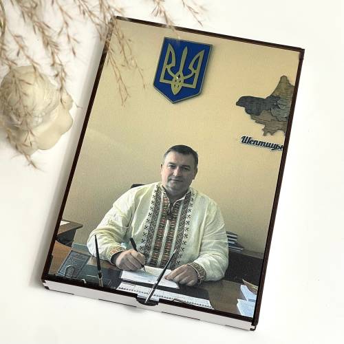 Подарочная коробка L из ХДФ с вашей фотопечатью (деревянная)