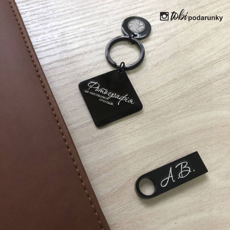 Подарунок Фотографу в Знак Подяки - Набір Персоналізованих Аксесуарів з Гравіюванням