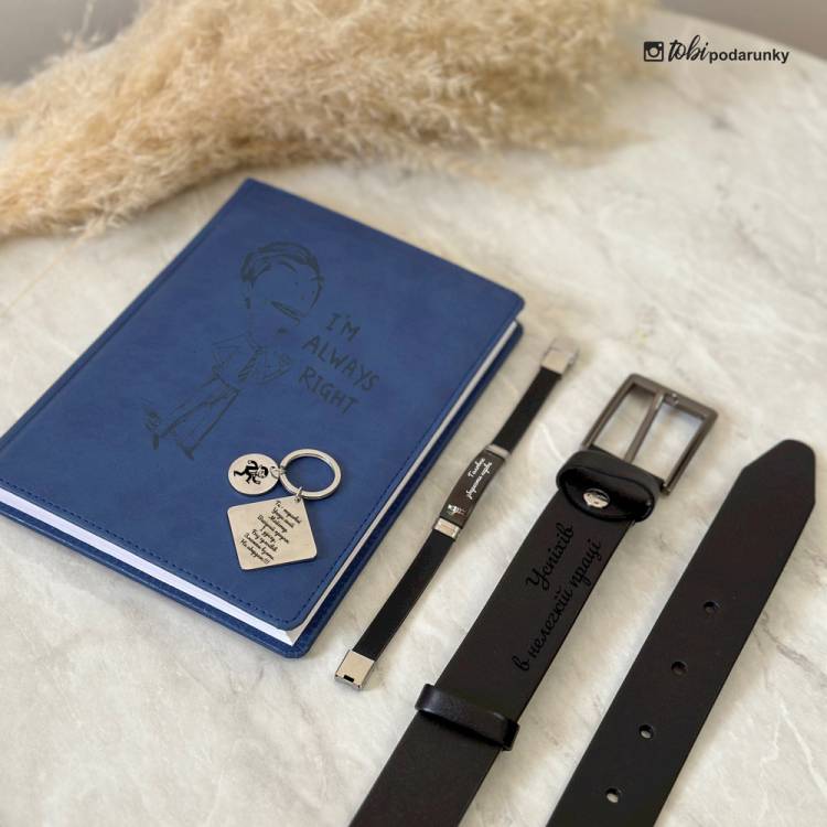 Веселий Подарунок для Менеджера - Набір Аксесуарів з Іменним Гравіюванням m39.com.ua Веселий Подарунок для Менеджера - Набір Аксесуарів з Іменним Гравіюванням