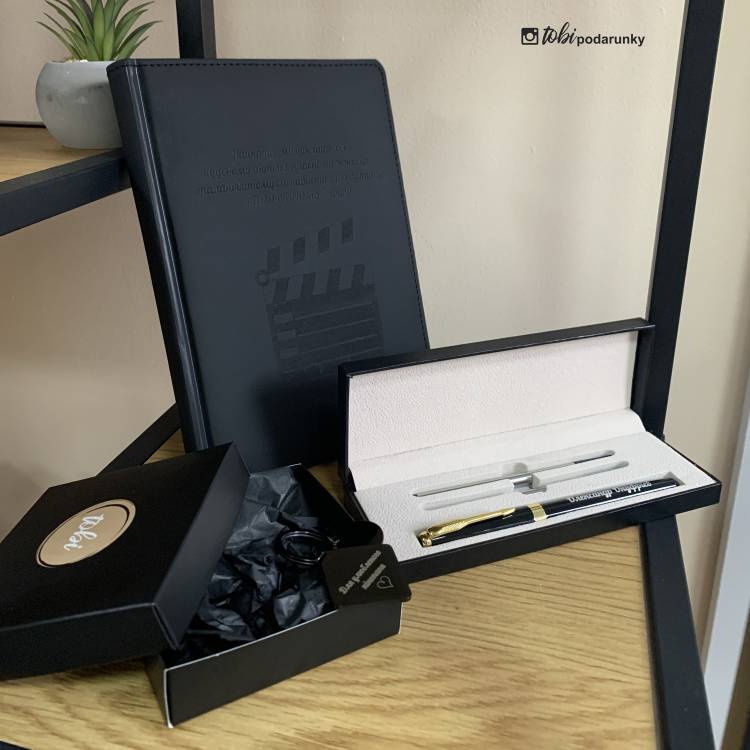 Оригинальный подарок режиссёру, видеооператору - набор аксессуаров с именным гравированием