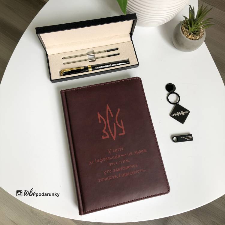 Оригинальный Подарок Связисту ВСУ - Набор Аксессуаров с Индивидуальной Надписью