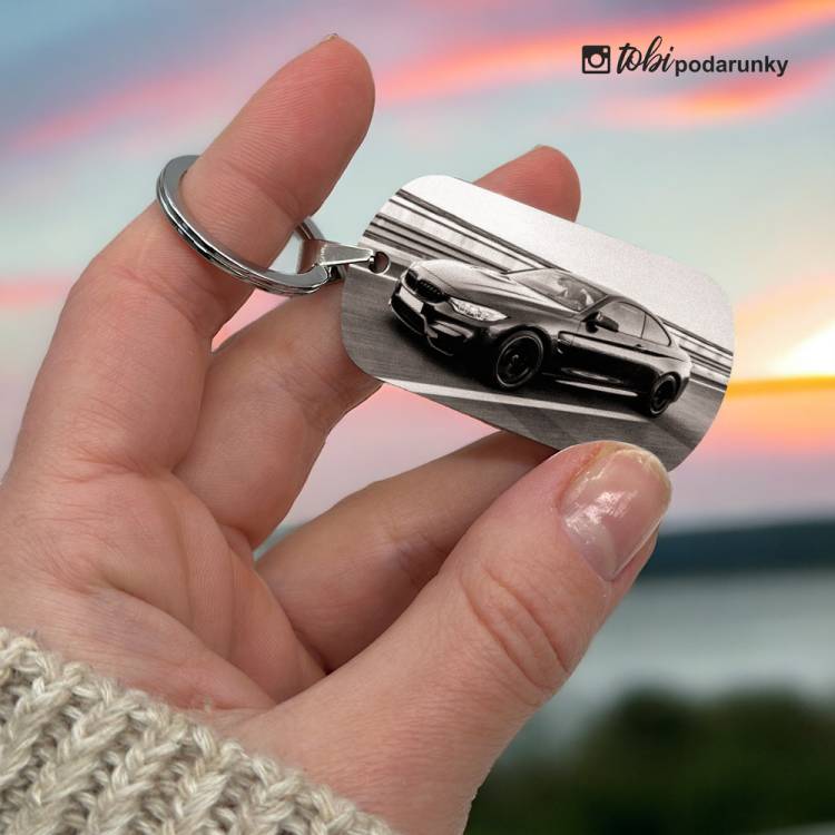 Подарунок Водію - Брелок з Фотогравіюванням Авто m39.com.ua Подарунок Водію - Брелок з Фотогравіюванням Авто