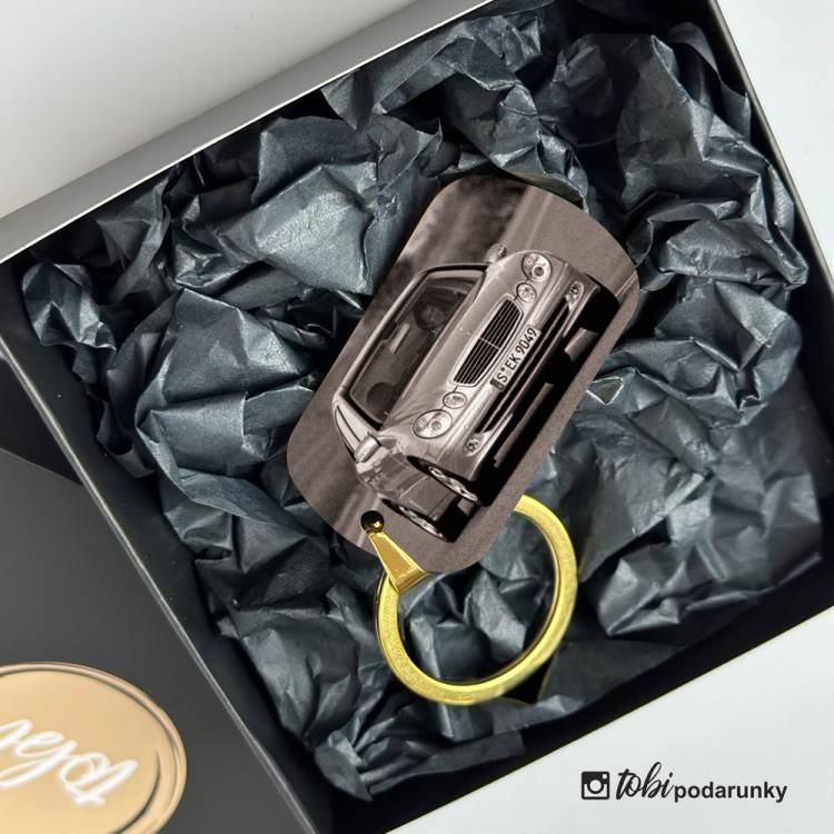 Подарунок Водію - Брелок з Фотогравіюванням Авто m39.com.ua Подарунок Водію - Брелок з Фотогравіюванням Авто