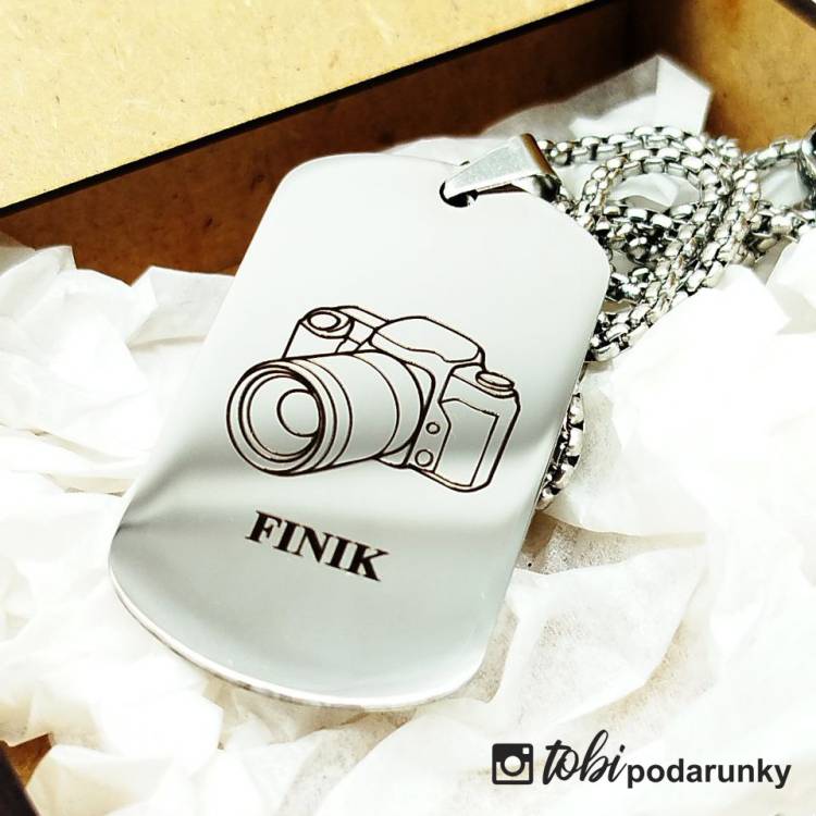 Подарунок Другу Фотографу - Жетон з Іменним Гравіюванням m39.com.ua Подарунок Другу Фотографу - Жетон з Іменним Гравіюванням