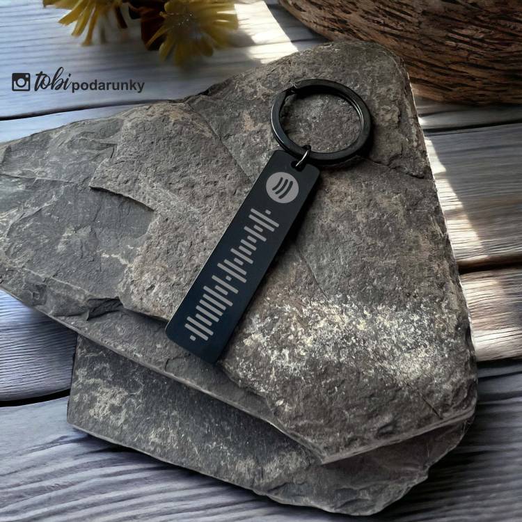 Романтичний подарунок - Брелок Spotify з улюбленою піснею