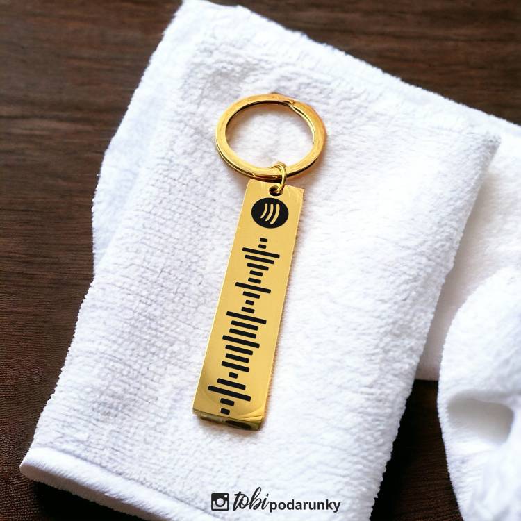 Романтичний подарунок - Брелок Spotify з улюбленою піснею