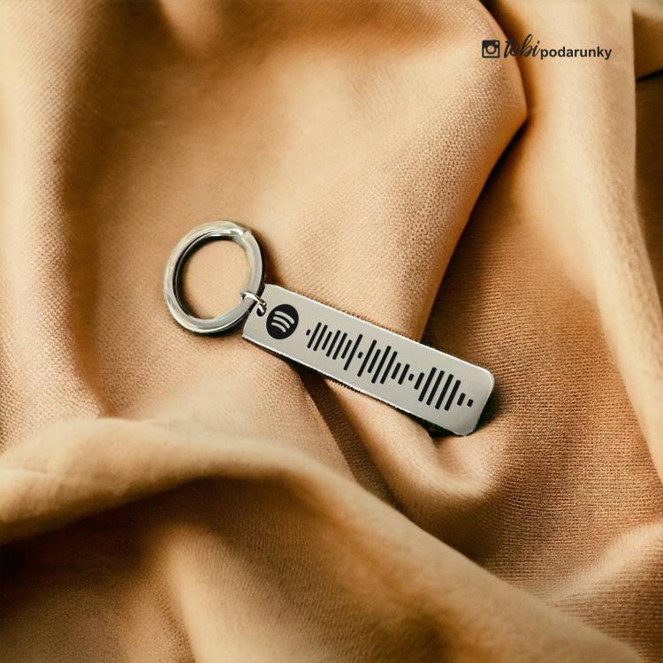 Романтичний подарунок - Брелок Spotify з улюбленою піснею