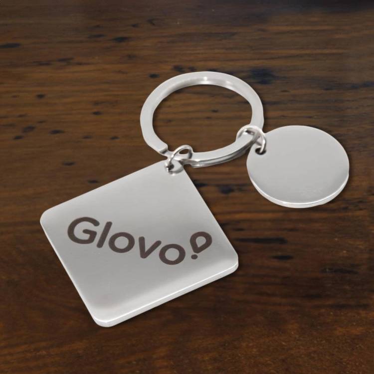 Корпоративний Брелок з Гравіюванням Логотипу Бізнесу