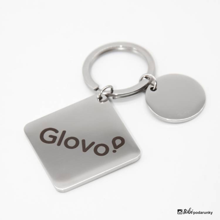 Корпоративний Подарунок - Брелок з Qr-Кодом та Логотипом Компанії