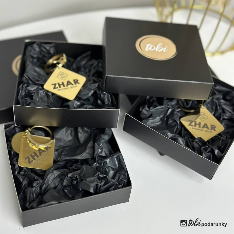 Оригінальний корпоративний подарунок - Брелок з Логотипом бізнесу