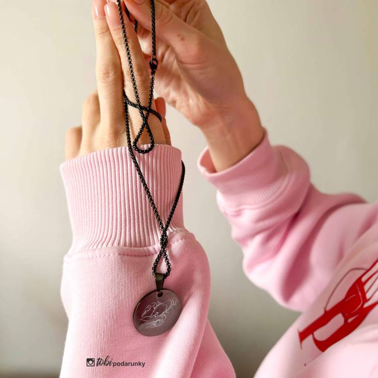 Жетон-Підвіска Кругла Велика з Персоналізованим Гравіюванням Знаки Зодіака