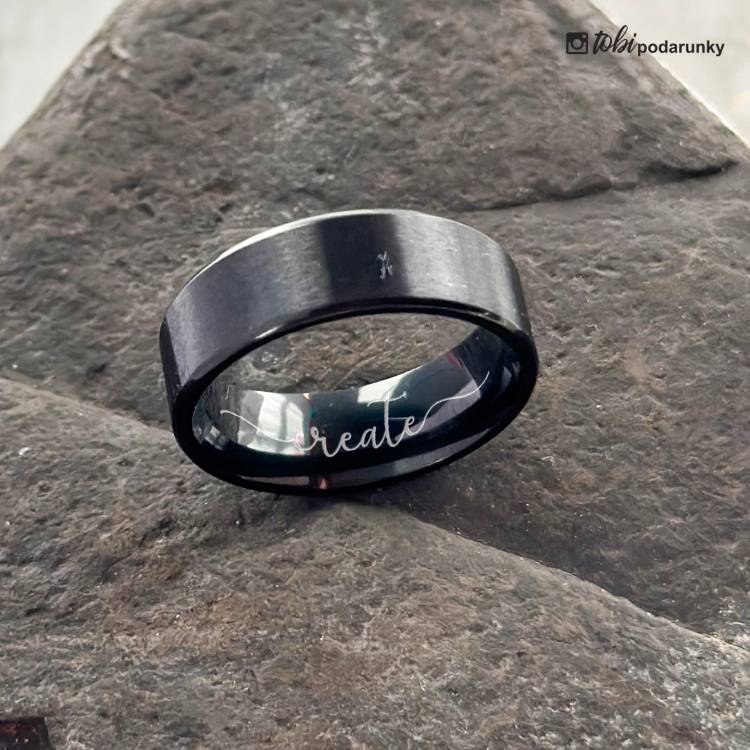 Каблучка з Любовним Посланням, Ювелірна Сталь