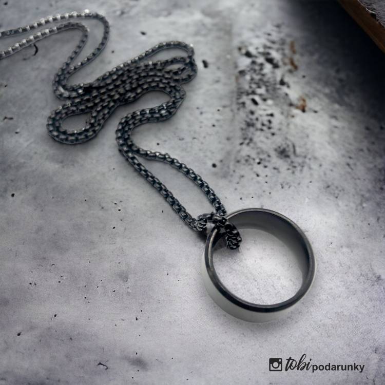 Подвеска-Кольцо с Индивидуальной Гравировкой