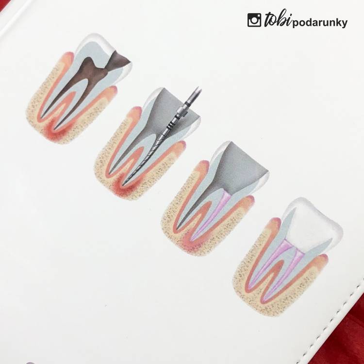 Подарунок Стоматологу, Зубному Техніку - Персоналізований Блокнот з Кольоровим Друком