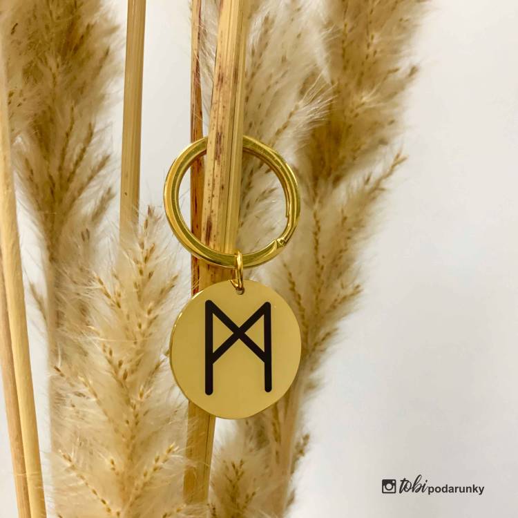 Брелок Круглий з Персоналізованим Гравіюванням Знаки Зодіака