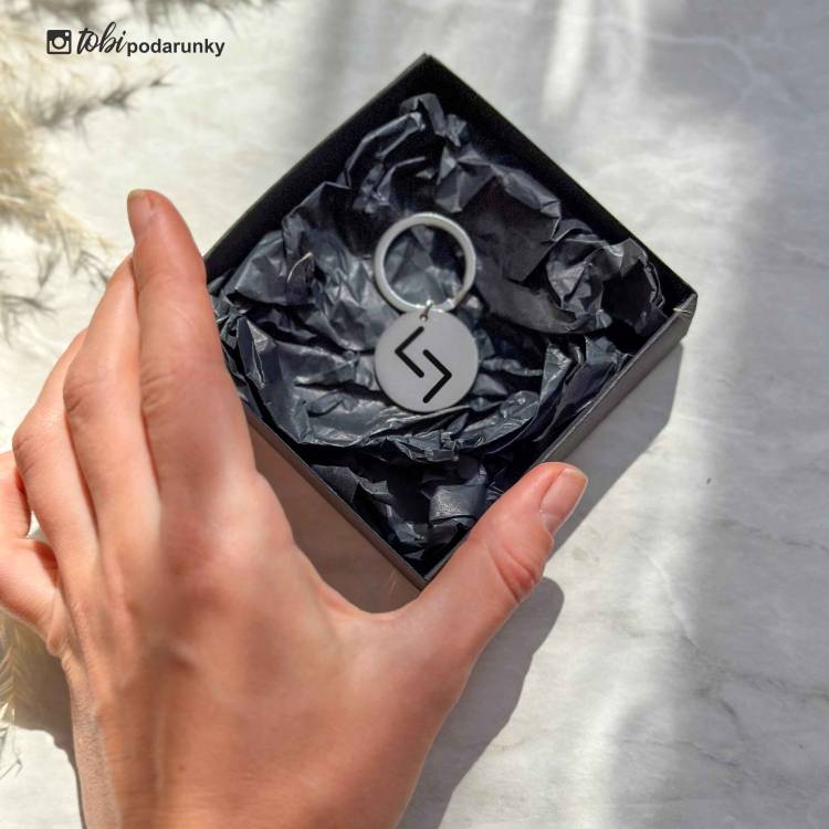 Брелок Круглий з Персоналізованим Гравіюванням Знаки Зодіака