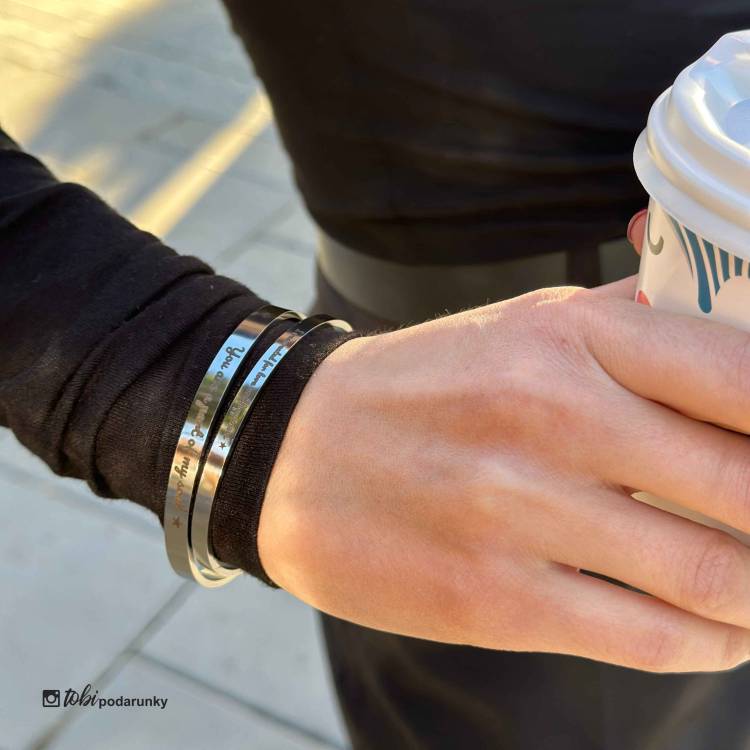 Ніжний Подарунок Мамі - Браслет з Іменним Гравіюванням