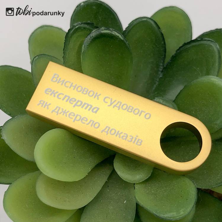 Подарунок Судовому Експерту - Флешка з Персоналізованим Гравіюванням