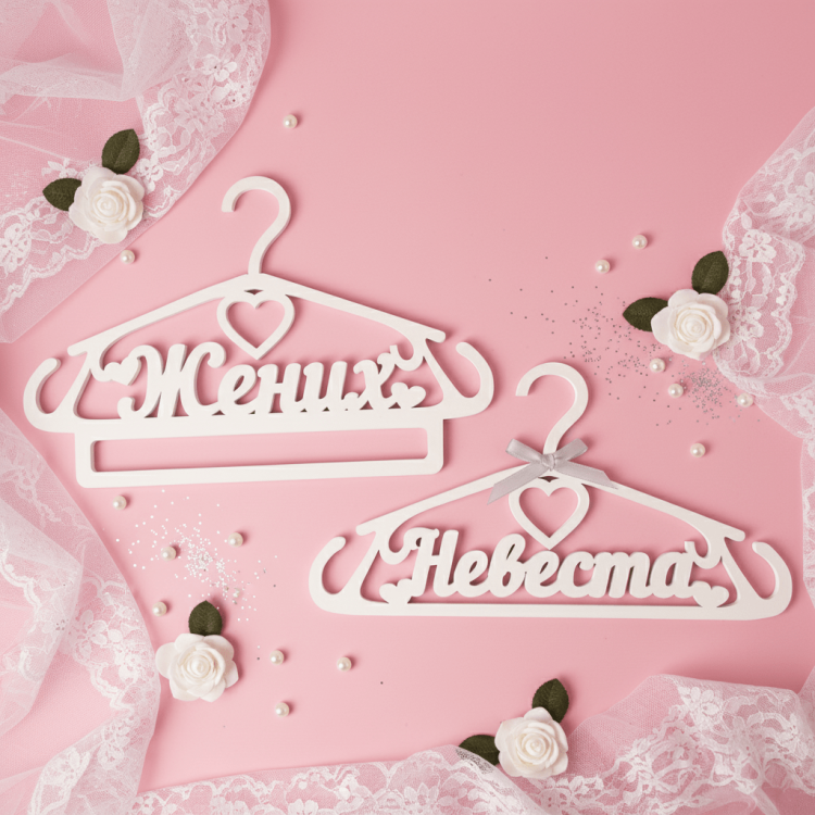 Вішалки пара «Наречений і наречена» ВШ-00120