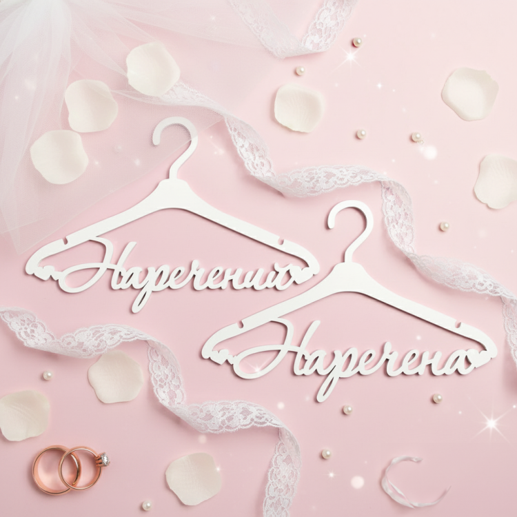 Вішалки пара «Наречений і наречена» ВШ-00610