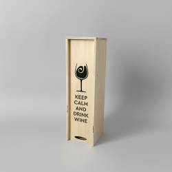 Коробка для вина KEEP CALM КВ-00901