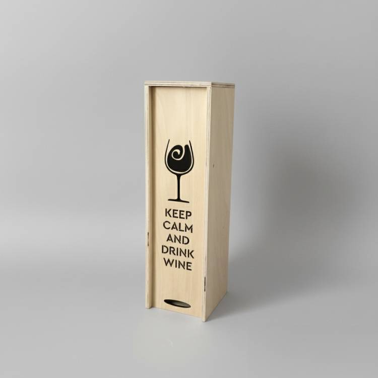 Коробка для вина KEEP CALM КВ-00901