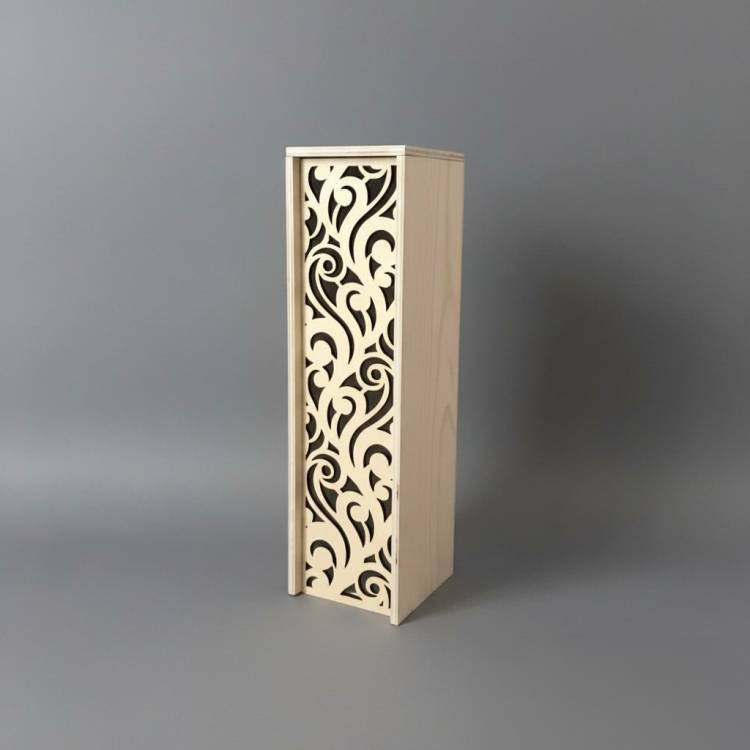 Коробка для вина з вензелями КВ-00912