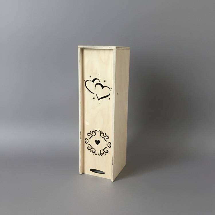 Коробка для вина весільна КВ-00923