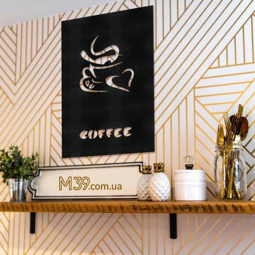 Декоративное панно на стену Coffee