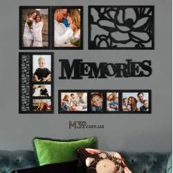 Подарок Друзьям - Рамка для фото Memories фотоколлаж 