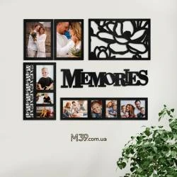 Подарок Друзьям - Рамка для фото Memories фотоколлаж 