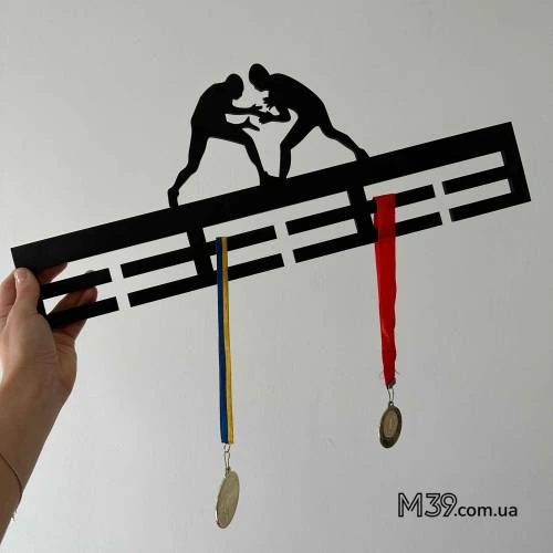 Медальниця з дерева боротьба, дзюдо, греко-римська боротьба, бойові мистецтва